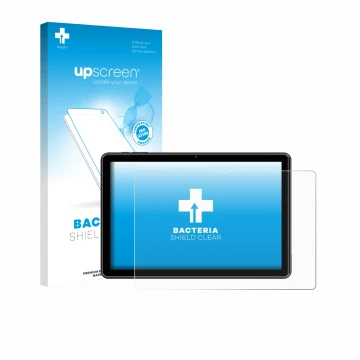 Parte frontale di una confezione del prodotto con il logo del marchio upscreen. Accanto è raffigurato il dispositivo Hasskya K