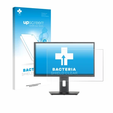 Parte frontale di una confezione del prodotto con il logo del marchio upscreen. Accanto è raffigurato il dispositivo Iiyama Pr