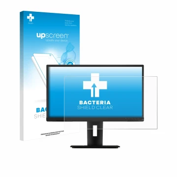 Parte frontale di una confezione del prodotto con il logo del marchio upscreen. Accanto è raffigurato il dispositivo ViewSonic