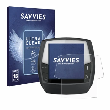 Parte frontale di una confezione del prodotto con il logo del marchio Savvies. Accanto è raffigurato il dispositivo Bosch Intu