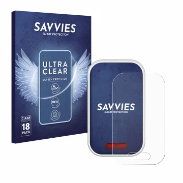 Parte frontale di una confezione del prodotto con il logo del marchio Savvies. Accanto è raffigurato il dispositivo Polar V650