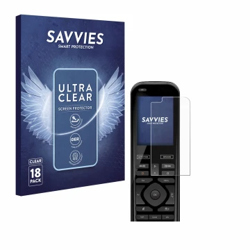 Parte frontale di una confezione del prodotto con il logo del marchio Savvies. Accanto è raffigurato il dispositivo Logitech H