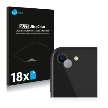 Parte frontale di una confezione del prodotto con il logo del marchio Savvies. Accanto è raffigurato il dispositivo Apple iPho