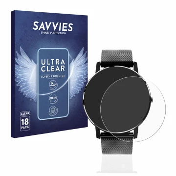 Parte frontale di una confezione del prodotto con il logo del marchio Savvies. Accanto è raffigurato il dispositivo Holalei Fi