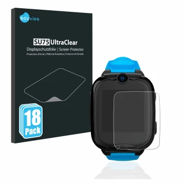 Parte frontale di una confezione del prodotto con il logo del marchio Savvies. Accanto è raffigurato il dispositivo Xplora XGO