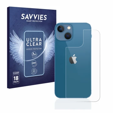 Parte frontale di una confezione del prodotto con il logo del marchio Savvies. Accanto è raffigurato il dispositivo Apple iPho