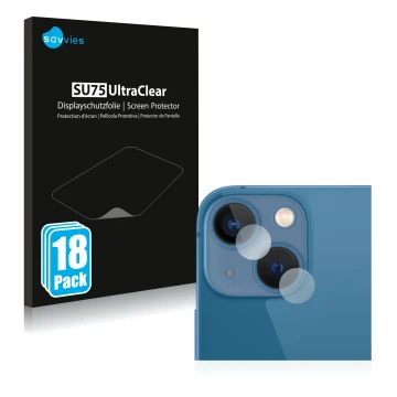 Parte frontale di una confezione del prodotto con il logo del marchio Savvies. Accanto è raffigurato il dispositivo Apple iPho