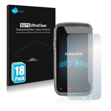 Parte frontale di una confezione del prodotto con il logo del marchio Savvies. Accanto è raffigurato il dispositivo Honeywell 