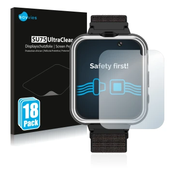 Parte frontale di una confezione del prodotto con il logo del marchio Savvies. Accanto è raffigurato il dispositivo Pthtechus 