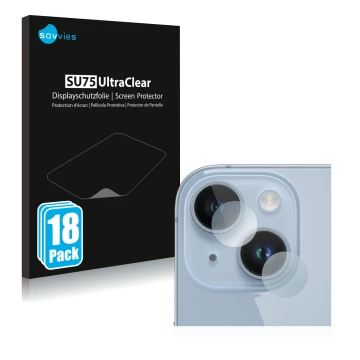 Parte frontale di una confezione del prodotto con il logo del marchio Savvies. Accanto è raffigurato il dispositivo Apple iPho