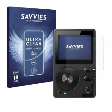 Parte frontale di una confezione del prodotto con il logo del marchio Savvies. Accanto è raffigurato il dispositivo Hifi Walke
