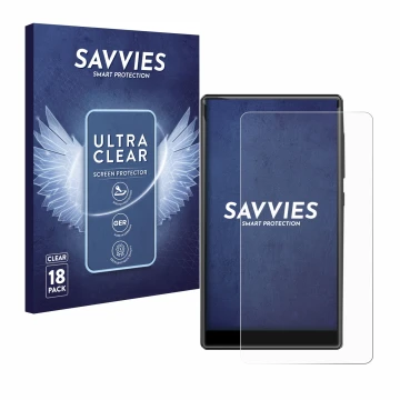 Parte frontale di una confezione del prodotto con il logo del marchio Savvies. Accanto è raffigurato il dispositivo innioasis 