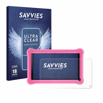 Parte frontale di una confezione del prodotto con il logo del marchio Savvies. Accanto è raffigurato il dispositivo Sannuo K70