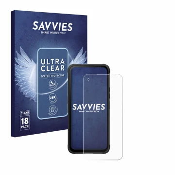 Parte frontale di una confezione del prodotto con il logo del marchio Savvies. Accanto è raffigurato il dispositivo Hammer Bla