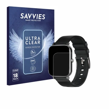 Parte frontale di una confezione del prodotto con il logo del marchio Savvies. Accanto è raffigurato il dispositivo Ibettertec