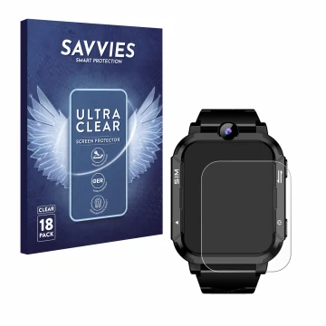 Parte frontale di una confezione del prodotto con il logo del marchio Savvies. Accanto è raffigurato il dispositivo Blackview 