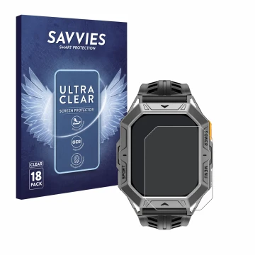 Parte frontale di una confezione del prodotto con il logo del marchio Savvies. Accanto è raffigurato il dispositivo Stahlgear 