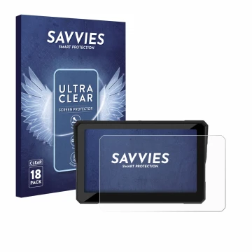 Parte frontale di una confezione del prodotto con il logo del marchio Savvies. Accanto è raffigurato il dispositivo Carpuride 