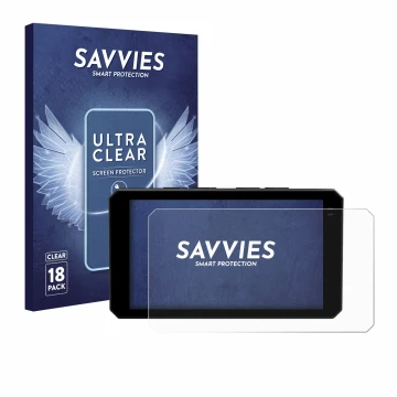 Parte frontale di una confezione del prodotto con il logo del marchio Savvies. Accanto è raffigurato il dispositivo Chigee AIO