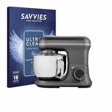 Parte frontale di una confezione del prodotto con il logo del marchio Savvies. Accanto è raffigurato il dispositivo MEDION MD 