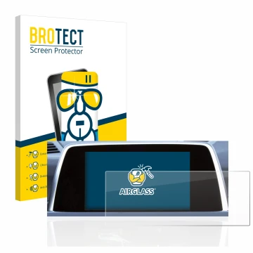 Parte frontale di una confezione del prodotto con il logo del marchio BROTECT. Accanto è raffigurato il dispositivo BMW 6 F13 