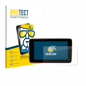 Parte frontale di una confezione del prodotto con il logo del marchio BROTECT. Accanto è raffigurato il dispositivo BMW 5 F11 