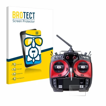 Parte frontale di una confezione del prodotto con il logo del marchio BROTECT. Accanto è raffigurato il dispositivo Graupner M