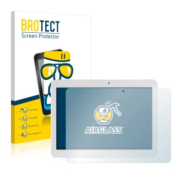 Parte frontale di una confezione del prodotto con il logo del marchio BROTECT. Accanto è raffigurato il dispositivo i.onik TM3
