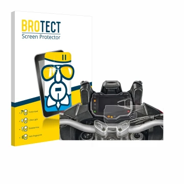 Parte frontale di una confezione del prodotto con il logo del marchio BROTECT. Accanto è raffigurato il dispositivo Ducati Mul