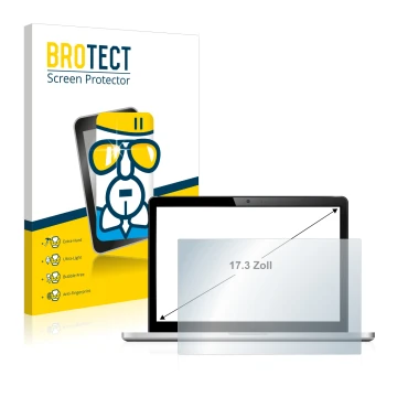 Parte frontale di una confezione del prodotto con il logo del marchio BROTECT. Accanto è raffigurato il dispositivo con la rel