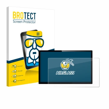 Parte frontale di una confezione del prodotto con il logo del marchio BROTECT. Accanto è raffigurato il dispositivo con la rel