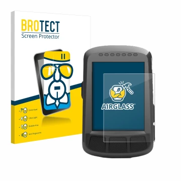 Parte frontale di una confezione del prodotto con il logo del marchio BROTECT. Accanto è raffigurato il dispositivo Wahoo Elem