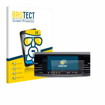 Parte frontale di una confezione del prodotto con il logo del marchio BROTECT. Accanto è raffigurato il dispositivo Opel Insig