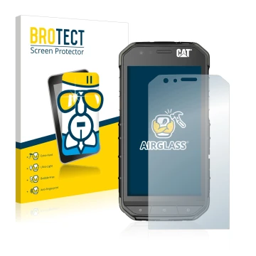 Parte frontale di una confezione del prodotto con il logo del marchio BROTECT. Accanto è raffigurato il dispositivo Caterpilla