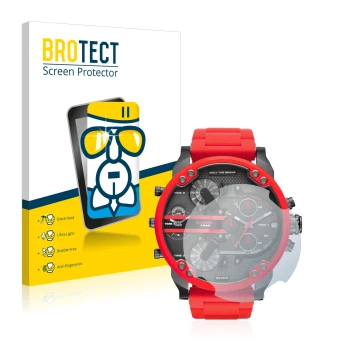 Parte frontale di una confezione del prodotto con il logo del marchio BROTECT. Accanto è raffigurato il dispositivo Diesel DZ7