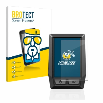 Parte frontale di una confezione del prodotto con il logo del marchio BROTECT. Accanto è raffigurato il dispositivo Bosch Kiox