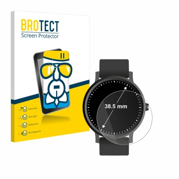 Parte frontale di una confezione del prodotto con il logo del marchio BROTECT. Accanto è raffigurato il dispositivo Orologi (C