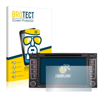 Parte frontale di una confezione del prodotto con il logo del marchio BROTECT. Accanto è raffigurato il dispositivo Erisin ES 