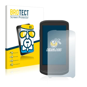 Parte frontale di una confezione del prodotto con il logo del marchio BROTECT. Accanto è raffigurato il dispositivo Zebra TC20