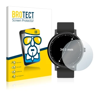 Parte frontale di una confezione del prodotto con il logo del marchio BROTECT. Accanto è raffigurato il dispositivo Circolare 