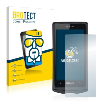 Parte frontale di una confezione del prodotto con il logo del marchio BROTECT. Accanto è raffigurato il dispositivo Orderman 5