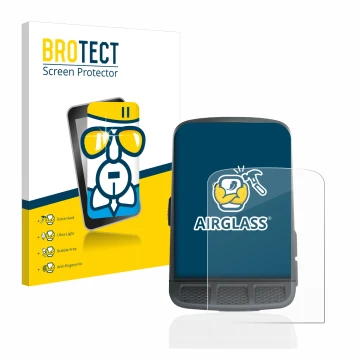 Parte frontale di una confezione del prodotto con il logo del marchio BROTECT. Accanto è raffigurato il dispositivo Wahoo Elem