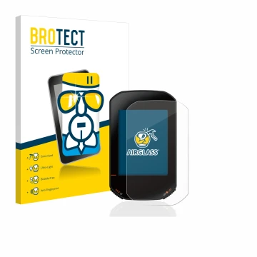 Parte frontale di una confezione del prodotto con il logo del marchio BROTECT. Accanto è raffigurato il dispositivo Bryton Rid