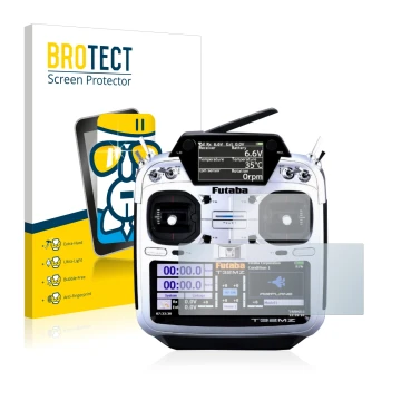 Parte frontale di una confezione del prodotto con il logo del marchio BROTECT. Accanto è raffigurato il dispositivo Robbe Futa