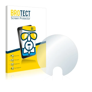 Parte frontale di una confezione del prodotto con il logo del marchio BROTECT. Accanto è raffigurato il dispositivo Dyson V11 