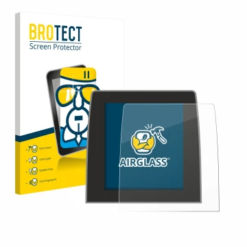 Parte frontale di una confezione del prodotto con il logo del marchio BROTECT. Accanto è raffigurato il dispositivo Renault Ca