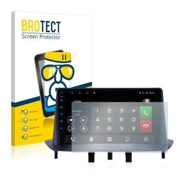 Parte frontale di una confezione del prodotto con il logo del marchio BROTECT. Accanto è raffigurato il dispositivo Pioneer AV