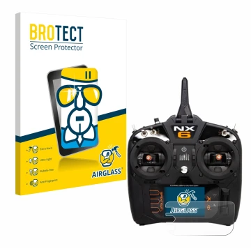 Parte frontale di una confezione del prodotto con il logo del marchio BROTECT. Accanto è raffigurato il dispositivo Spektrum N