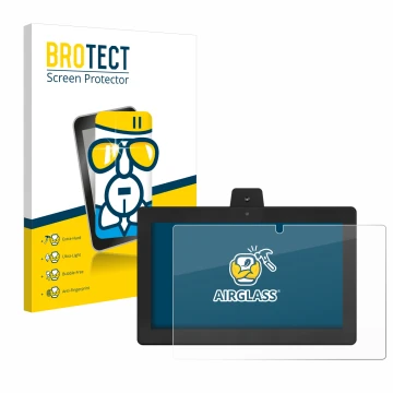 Parte frontale di una confezione del prodotto con il logo del marchio BROTECT. Accanto è raffigurato il dispositivo GloryStar 