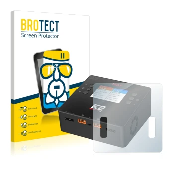 Parte frontale di una confezione del prodotto con il logo del marchio BROTECT. Accanto è raffigurato il dispositivo ISDT Smart